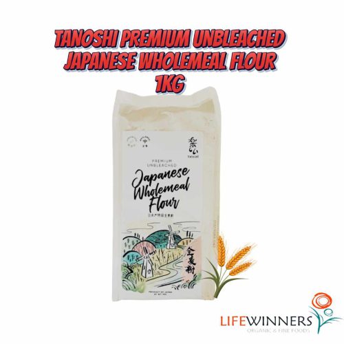 Tanoshi Premium Japanese Wholemeal Flour 1kg