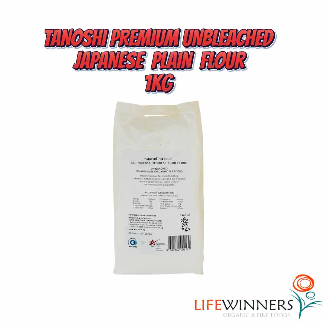 Tanoshi Premium Japanese All Purpose Flour 1kg - Image 2