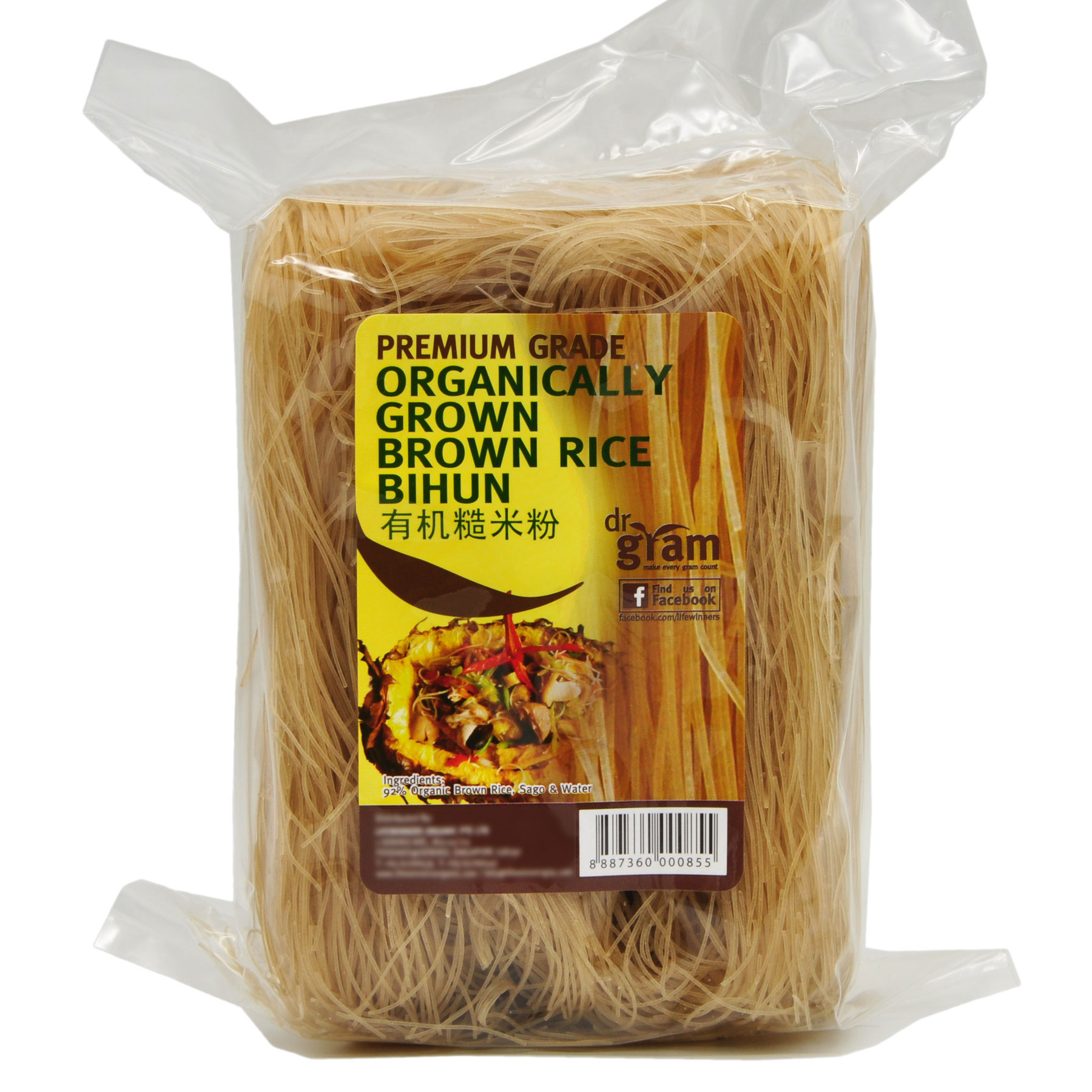 Dr Gram Organically Grown Brown Rice Bihun 400g