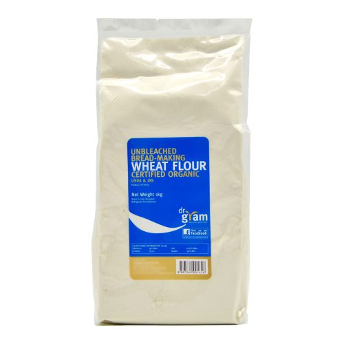 Dr Gram Organic Unbleached Bread-Making Wheat Flour 1kg