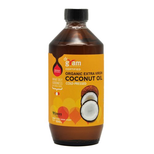 Dr Gram Organic Virgin Coconut Oil 500ml