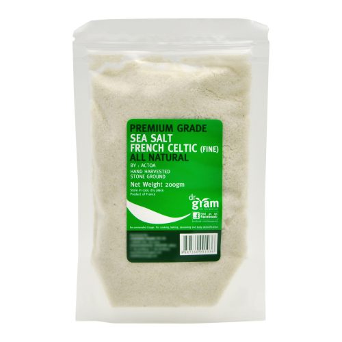 Dr Gram French Celtic Sea Salt (Fine) 200g