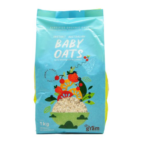 Dr Gram Organic Instant Baby Oats 1kg