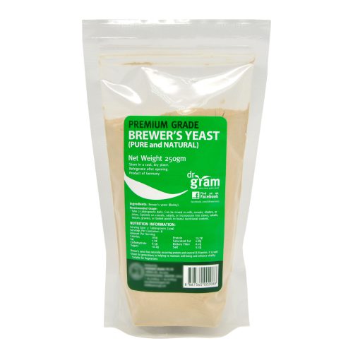 Dr Gram Natural Brewers Yeast Powder (From Barley) 250g