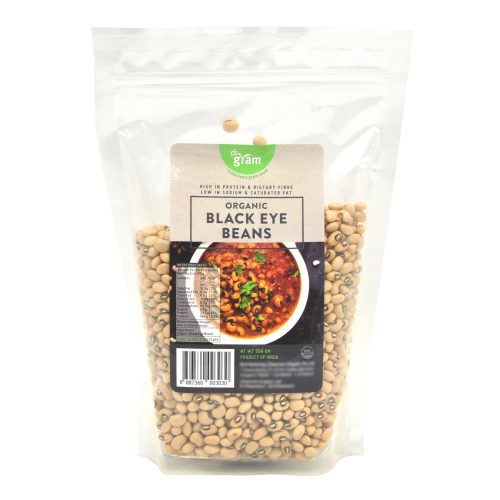 Dr Gram Organic Black Eye Beans 500g