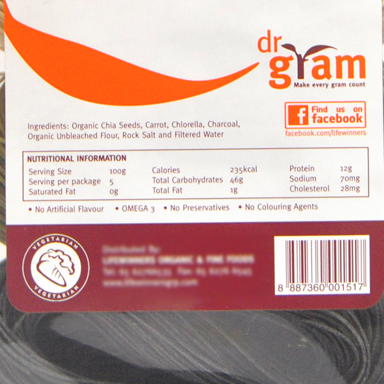 Dr Gram Organic Rainbow Mee Sua 300g - Image 3