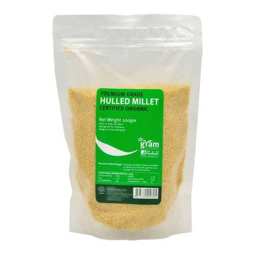 Dr Gram Organic Hulled Millet 500g