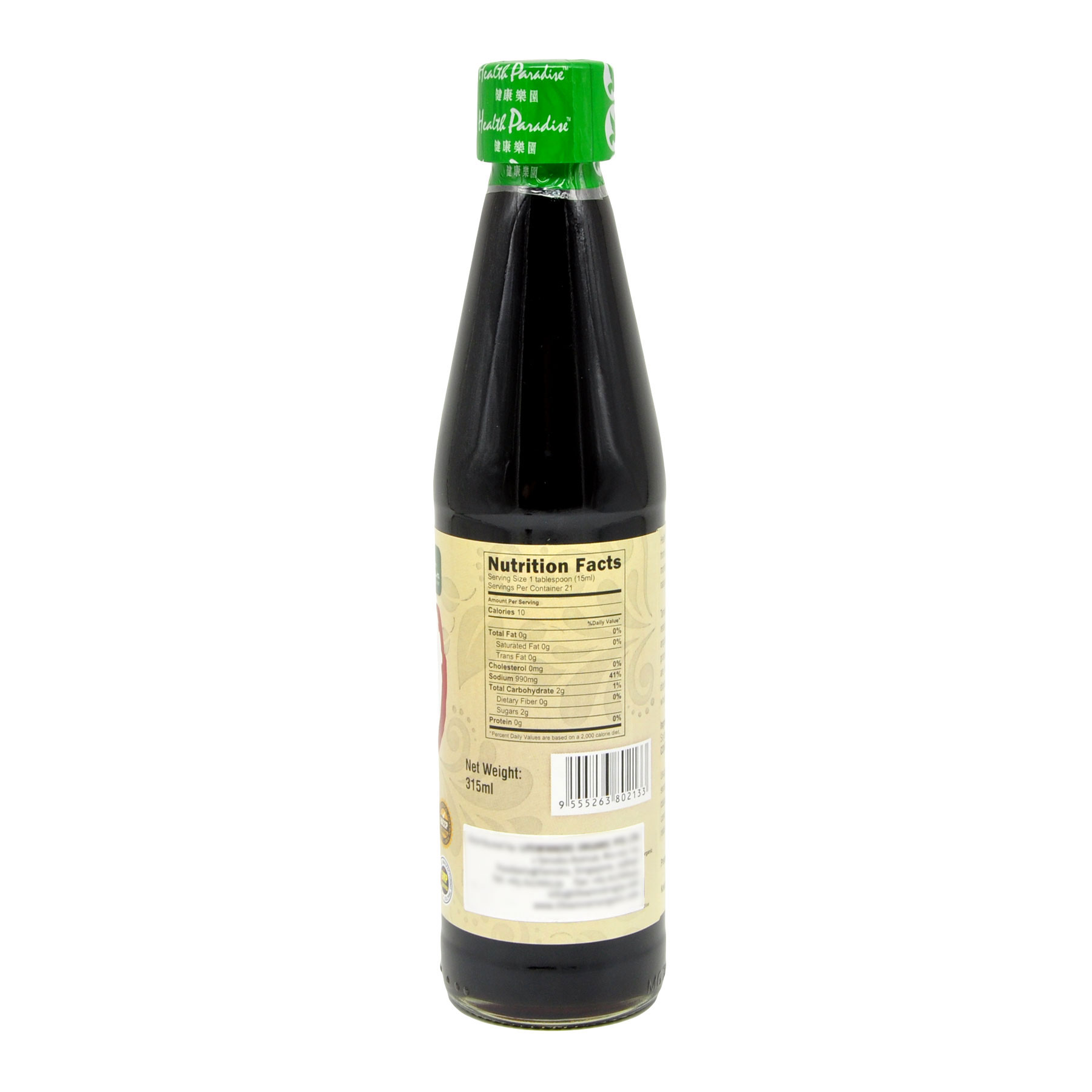 Health Paradise Organic Tamari Sauce 315ml - Image 3