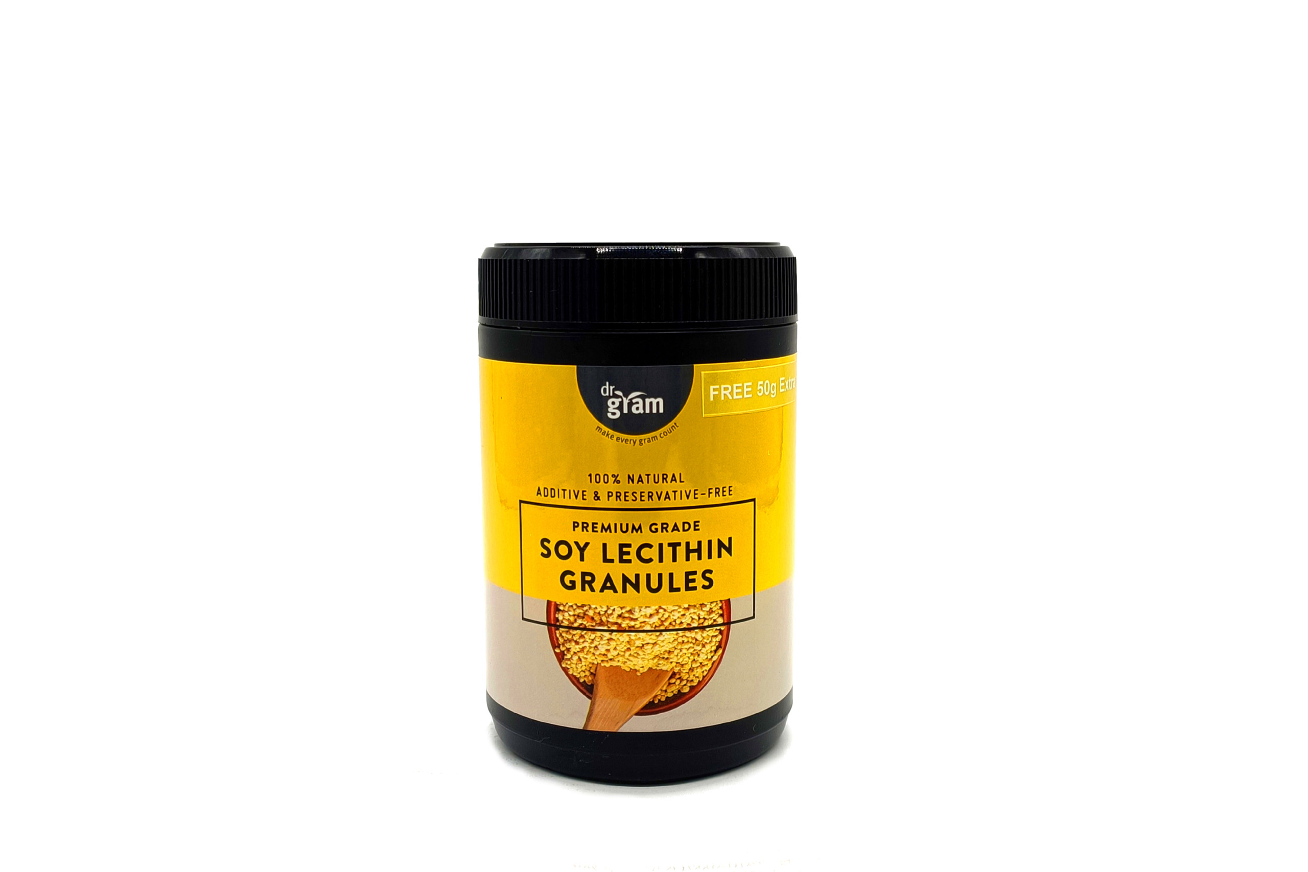 Dr Gram Natural Soy Lecithin Granules 200g