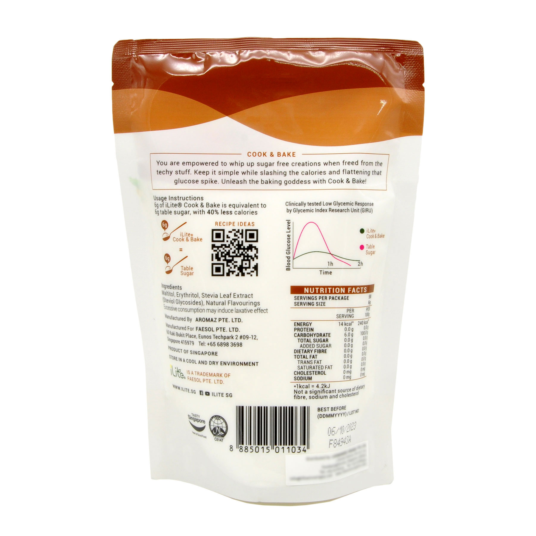 iLite Cook and Bake 350g - Image 2