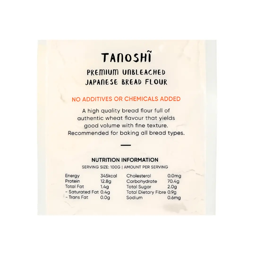 Tanoshi Premium Japanese Bread Flour 1kg - Image 4