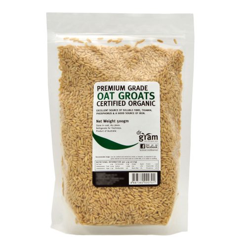 Dr Gram Organic Oat Groats 500g
