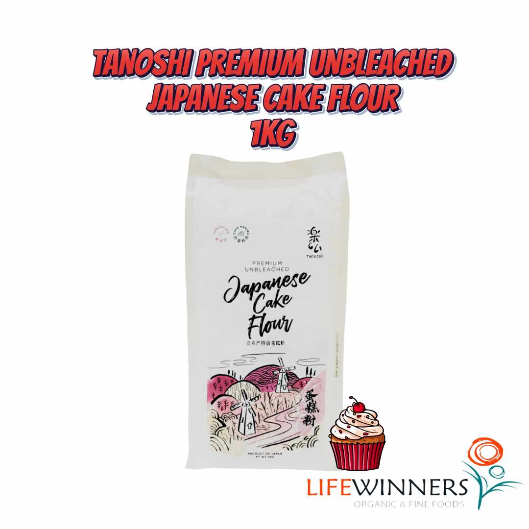 Tanoshi Premium Japanese Cake Flour 1kg