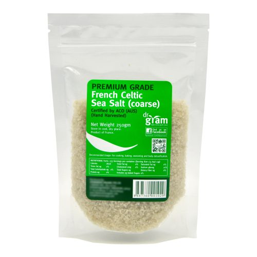 Dr Gram French Celtic Sea Salt (Coarse) 200g