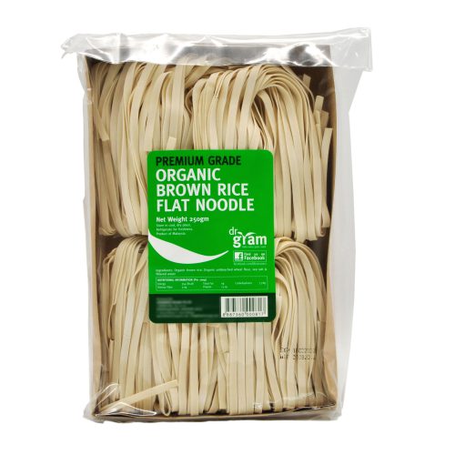 Dr Gram Organic Brown Rice Flat Noodle 250g