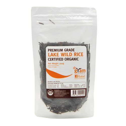 Dr Gram Organic Lake Wild Rice 200g