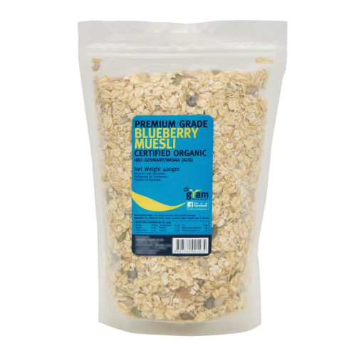 Dr Gram Organic Blueberry Muesli 400g