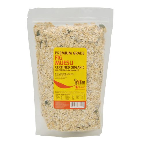 Dr Gram Organic Fig Muesli 400g