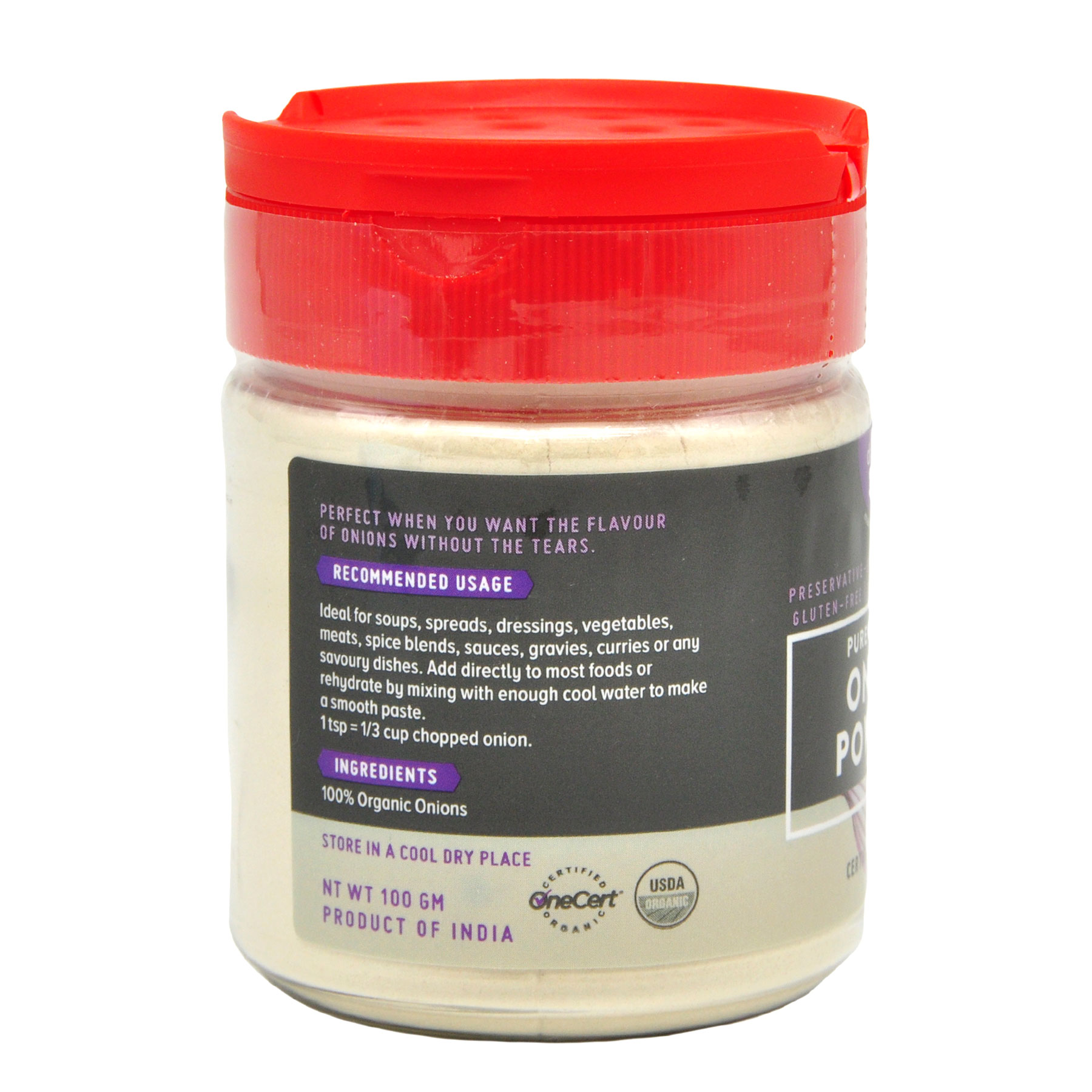 Dr Gram Organic Onion Powder 100g - Image 2
