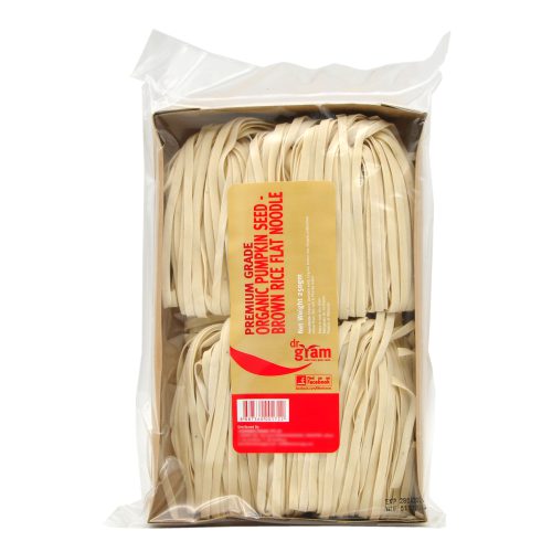 Dr Gram Organic Pumpkin Seed Brown Rice Flat Noodle 250g