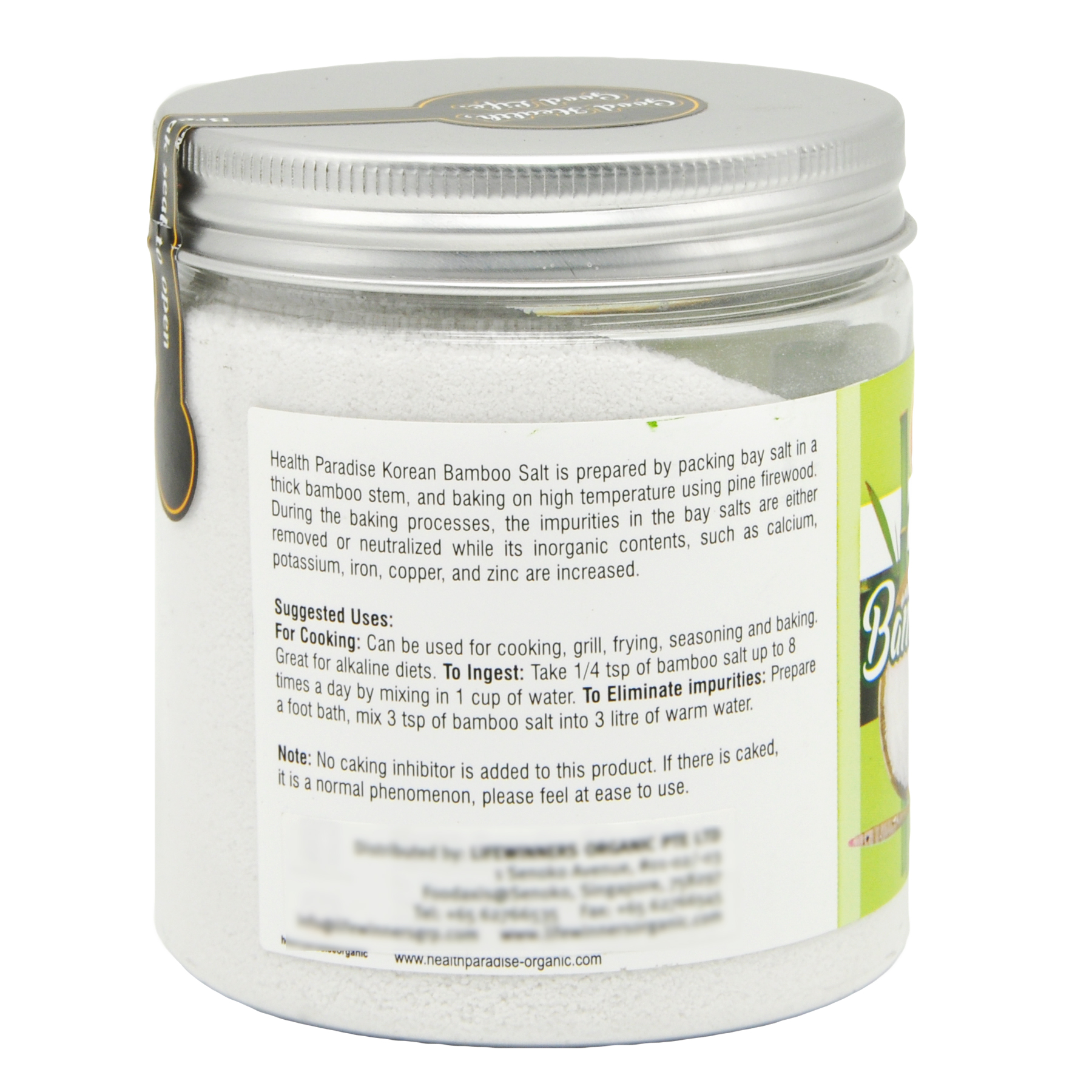 Health Paradise Bamboo Salt - Image 2