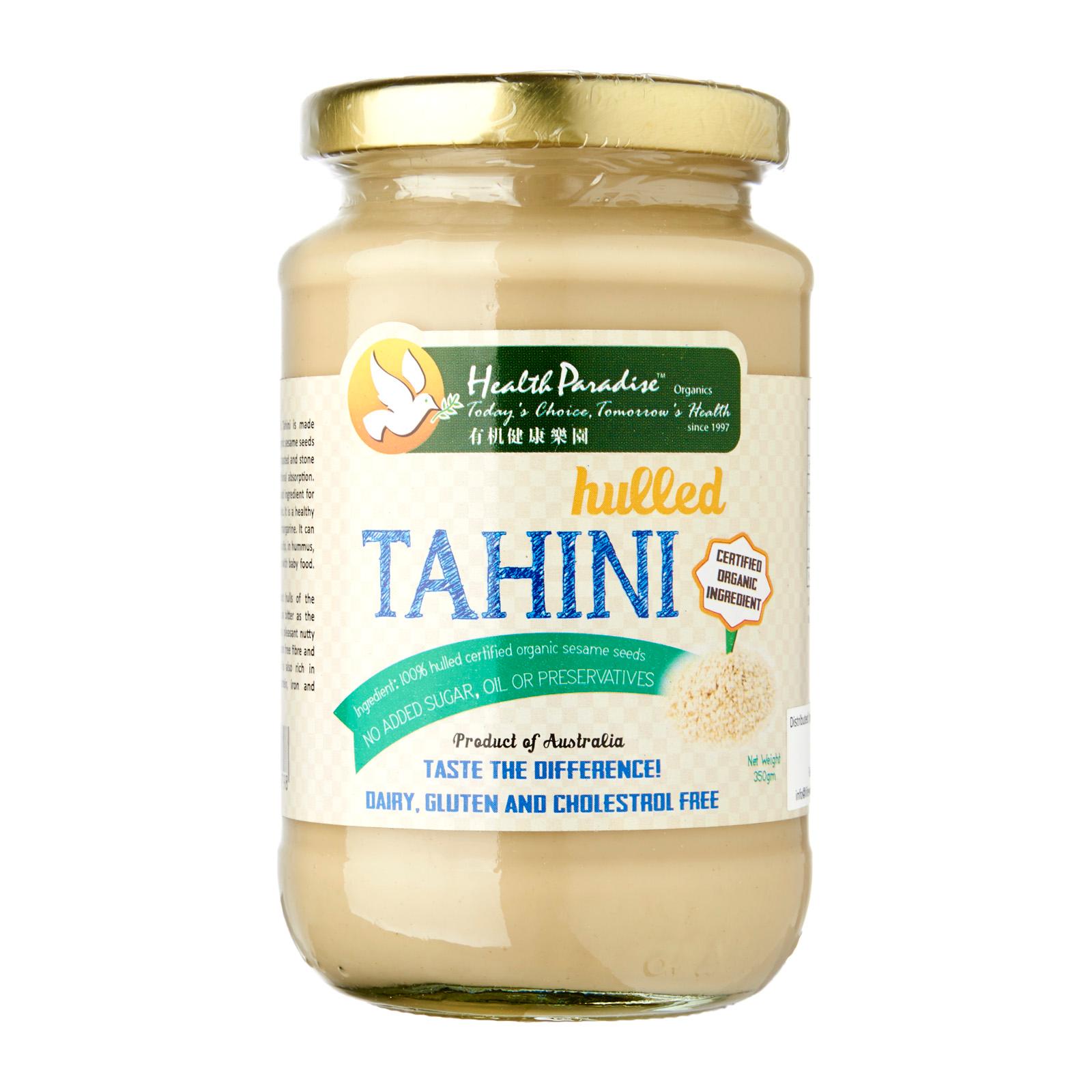 Health Paradise Organic Hulled Tahini (White) 350g