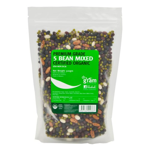 Dr Gram Organic 5 Bean Mix 500g